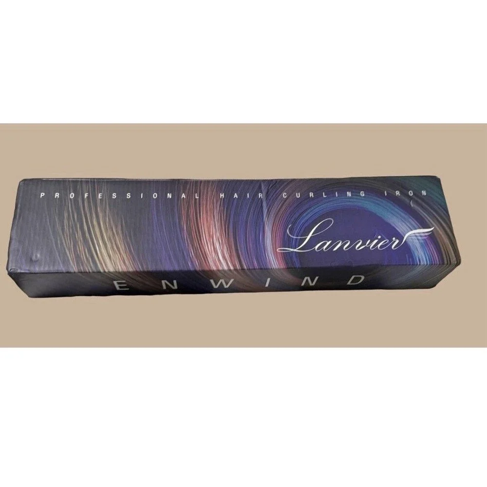 Lanvier Enwind Professional Hair Curling Iron, Black, Unisex Department